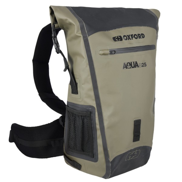 Oxford AQUA B-25 BACKPACK KHAKI/BLACK